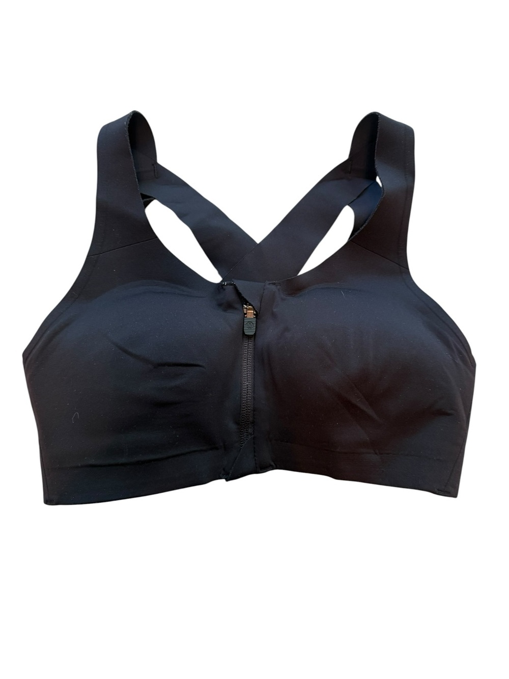 Lululemon Enlite Bra Zip Front in Black - Picture 3 of 9